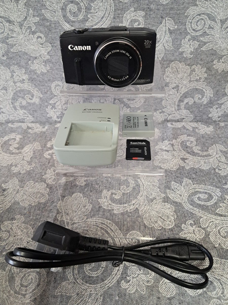 CANON PowerShot SX280 HS 黒 予備バッテリー付 【公式通販】