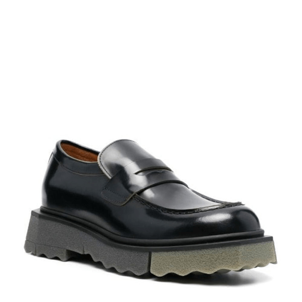 Off-White Leather Sponge Loafer - image 2