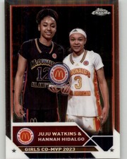 2023 Topps Chrome McDonald's All American Girls Co-MVPs #100