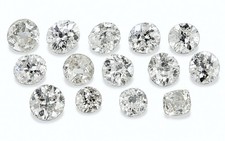 mixed old cut diamonds 0.99ct natural loose diamonds