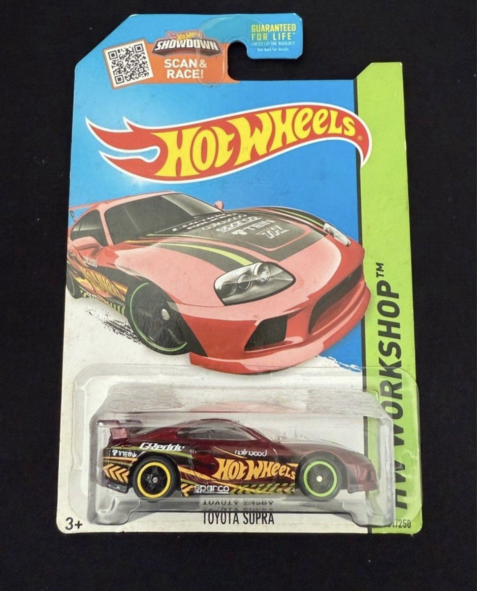 Hot Wheels TOYOTA SUPRA Super Treasure Hunt (STH) Red 2015 ✓✓ | eBay