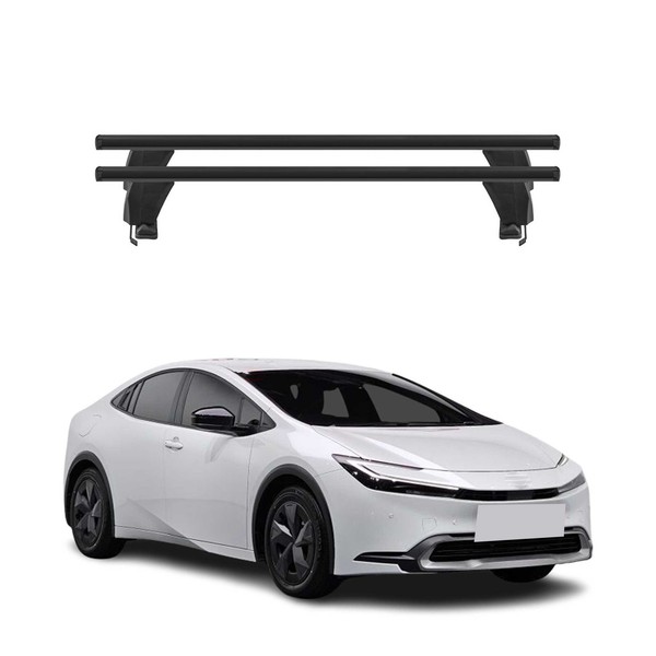 Menabo DachträGer GrundträGer FüR Toyota Prius V 2022-2026 Alu Schwarz 2Tlg-image
