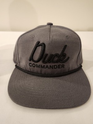 Duck Commander Duck Dynasty CHARCOAL Hat Cap OSFM