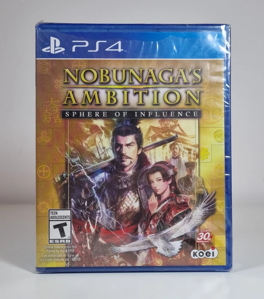 Nobunaga's Ambition Sphere of Influence PlayStation 4 new sealed rare uk english - Image 2 of 4