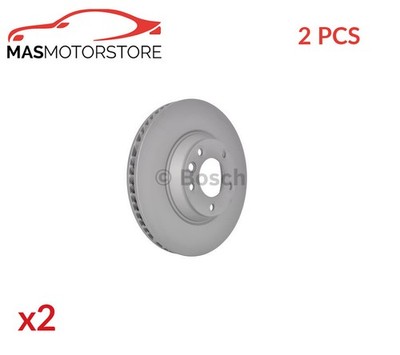BREMSSCHEIBEN SATZ PAAR VORNE BOSCH 0 986 479 249 2PCS A FÜR AUDI Q7,4L