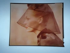 FAYE DUNAWAY FASHION GLAMOUR SEXY  color TRANSPARENCY/SLIDE ORIGINAL movie photo