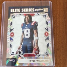 Panini Donruss 2025 Kyle Williams Rookie Insert #ESR-KWS Patriots Football Card