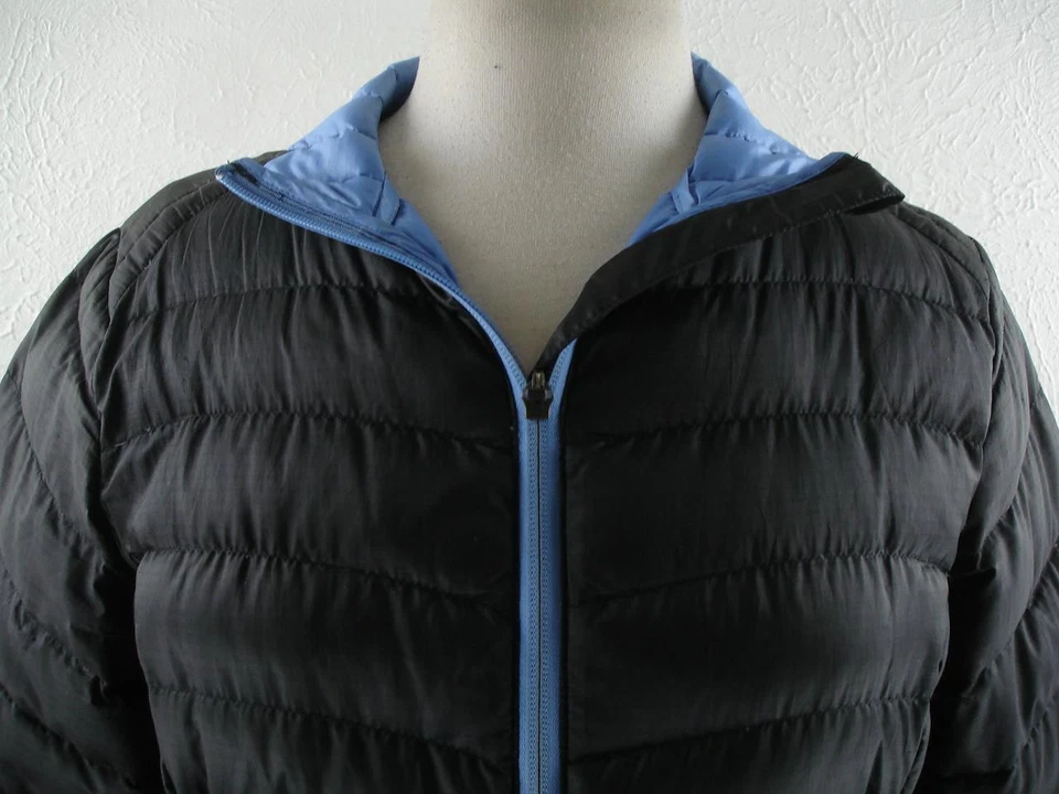 Chaqueta para mujer M Sierra Designs Gnar Lite negra 800 plumón de ganso relleno acolchado $229 Foto 2 de 4