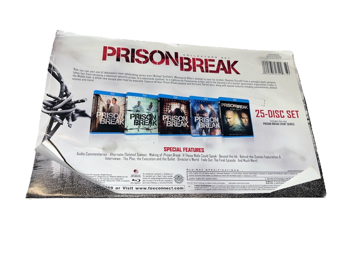 Prison Break: Collector's Box Set - Blu-ray 24543317494| eBay