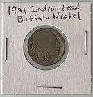 1921 Buffalo Nickel Coin