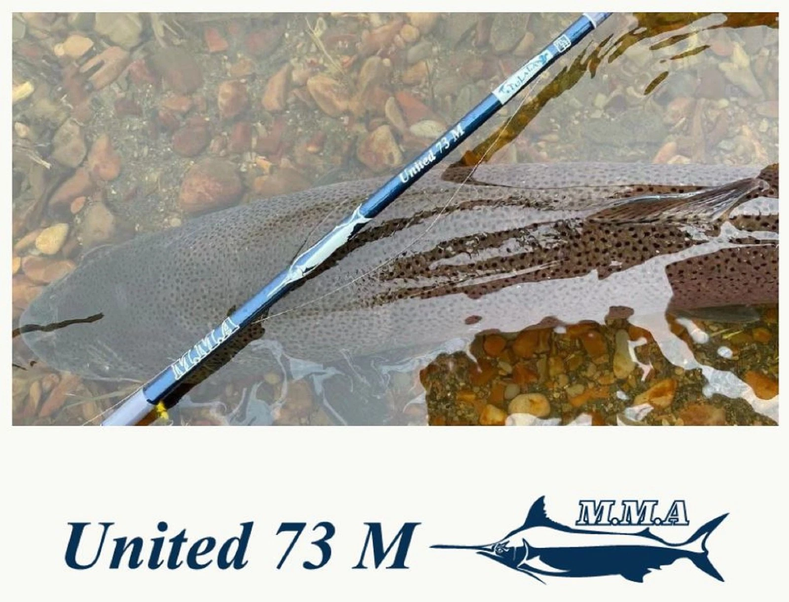Tulala Rod Spinning M.M.A United 73M 4 piece Travel (2828)