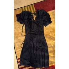 Reformation Black Dress Size 0
