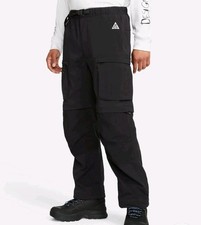 Nike ACG Smith Summit Convertible Cargo Pants Black Men  s Size Small FN0428-010
