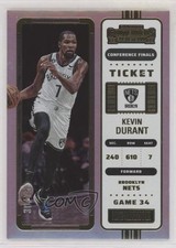2022-23 Panini Contenders Conference Finals Ticket 36/75 Kevin Durant #4 10qe