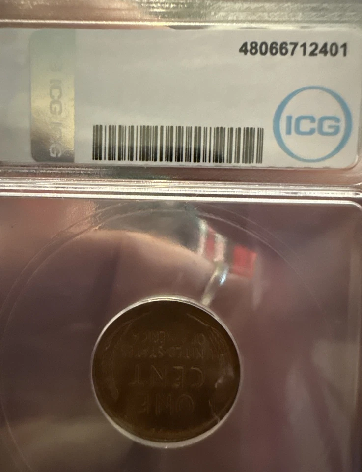 1946-S 1C RD Lincoln Wheat One Cent ICG MS65RD - Image 4 of 4