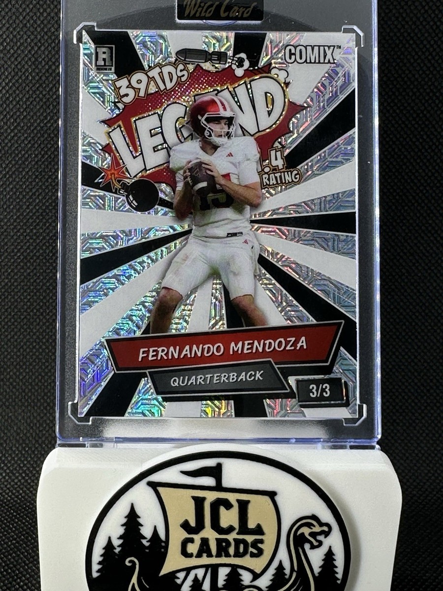 2025 Wild Card Comix - Fernando Mendoza #ACBL-FM05 Legend Mojo /3
