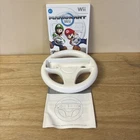 Nintendo Mario Kart Wii Game Complete In Box Wii Wheel Working See Description