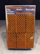 Robert Heinlein Three by Heinlein 1951 Omnibus HC Puppet Masters Waldo Magic Inc