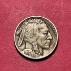 (1) Beautiful Antique 1917-P Buffalo/Indian Head Nickel XF-EXTRA FINE