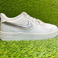Nike Air Force 1 LV8 GS Boys Size 5Y White Athletic Lifestyle Shoes Sneakers