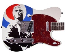 Paul Weller Signed Autographed 1/1 Custom Photo Graphics Guitar ACOA