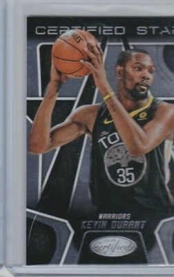 KEVIN DURANT '18-19 CERTIFIED STARS CARD-GRAB KD BEFORE HE BLOWS UP NEXT YEAR!!!