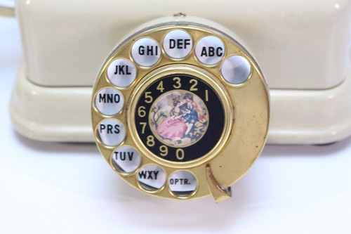 VTG Table Telephone Phone MCM Home Landline French Design Made Japan Victorian - Picture 4 of 21