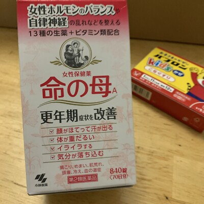 KOBAYASHI INOCHI NO HAHA A MENOPAUSE SUPPLEMENT 840TABLETS
