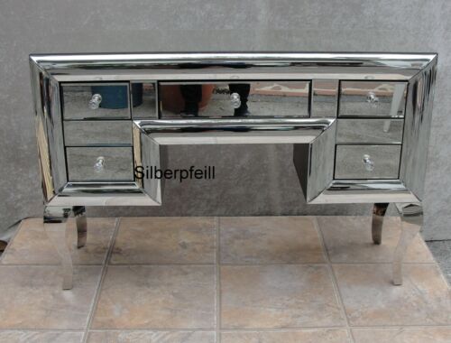 Sideboard Silber Spiegel Konsole Chrom Kommode Vitrine Bar Möbel Deko Groß  - Bild 1 von 12