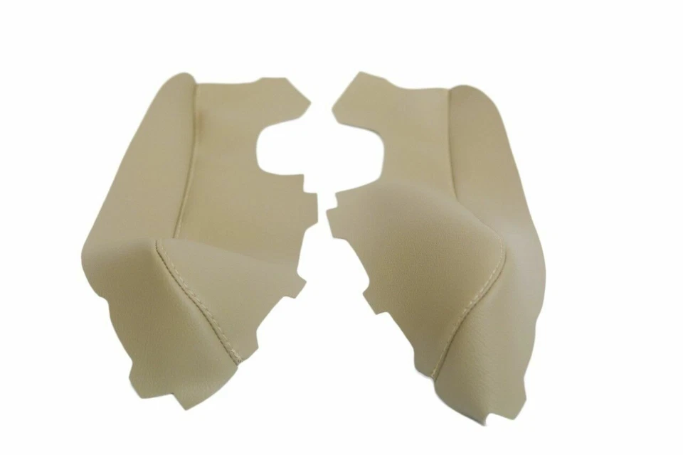 Se adapta a 2007-2012 Nissan Altima PVC Vinilo Cuero Cubierta del reposabrazos de la puerta delantera Beige Foto 2 de 4