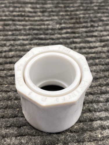 Nibco Lot of 4 Hex Reducer Pipe Bushing Adapter 1-1/4" x 3/4" Slip x Slip PVC - Picture 5 of 8