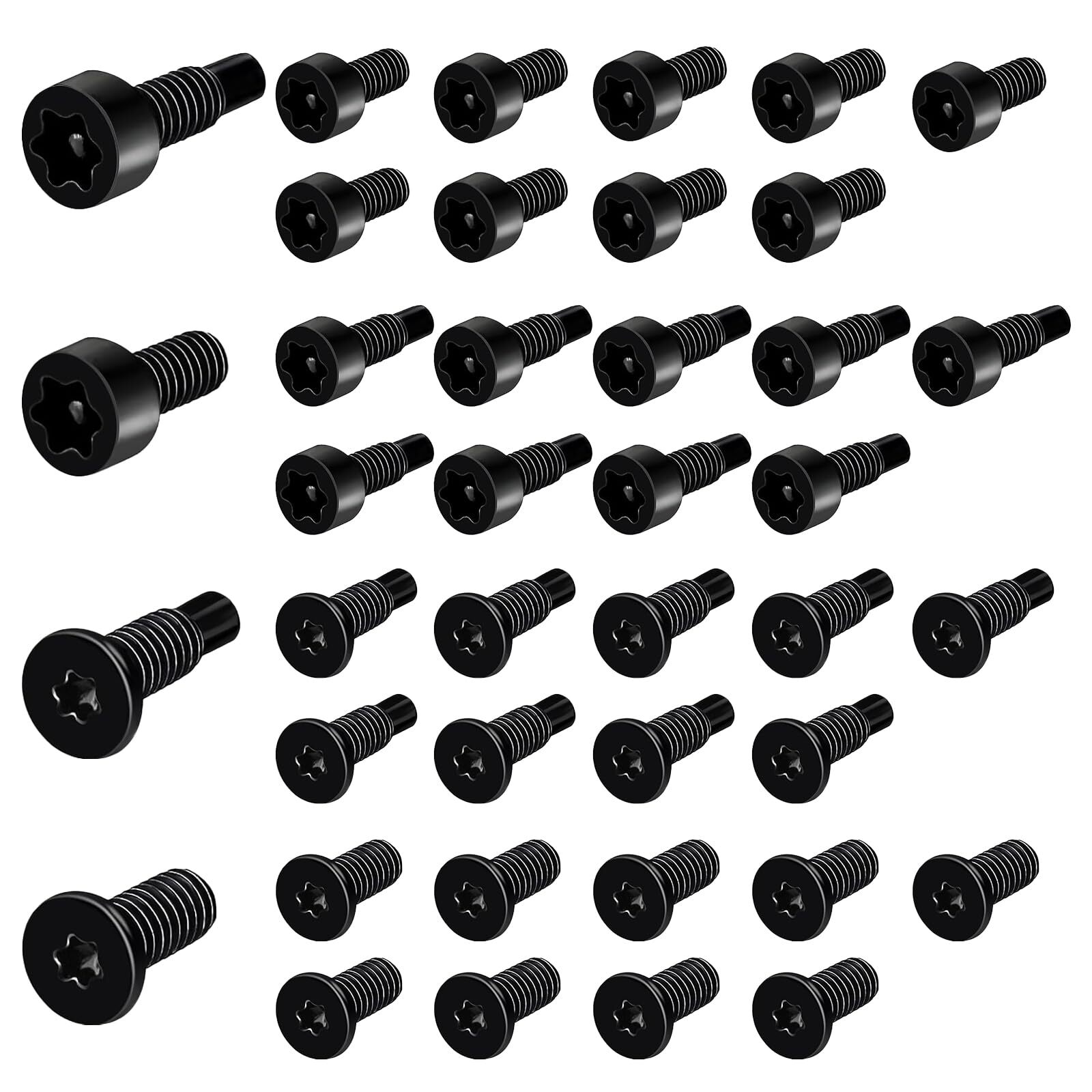 40PCS Ring Doorbell Screws, Spare Ring Doorbell Security Screws Door Bell Rep...-image