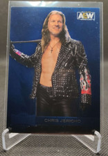 2022 Skybox UD AEW Metal Universe #133 Chris Jericho BLUE SP wrestling card