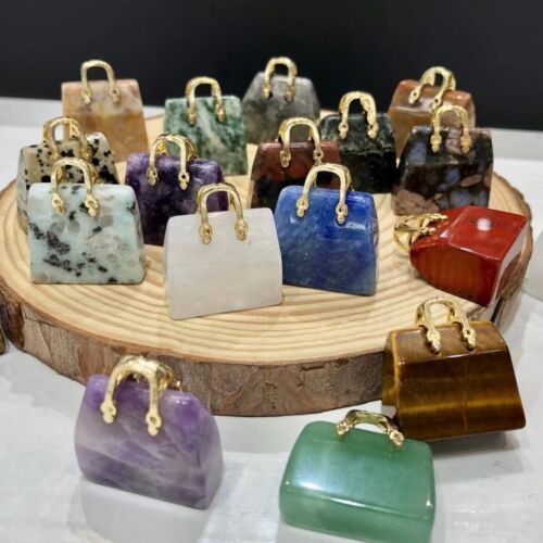 5 Stck. Gemischte Naturquarz Geschnitzt Kristall Paket Reiki Geschenk Dekoration Zufall - Bild 1 von 12