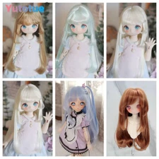 Yutotue Dolls Wigs Soft Hair Wigs Finished for 1/3 1/4 1/6 BJD Doll Accessories