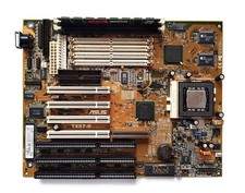 Asus TX97-E Socket 7  Intel Pentium 200MMX  128 Mb RAM Win98 DOS Retrogaming