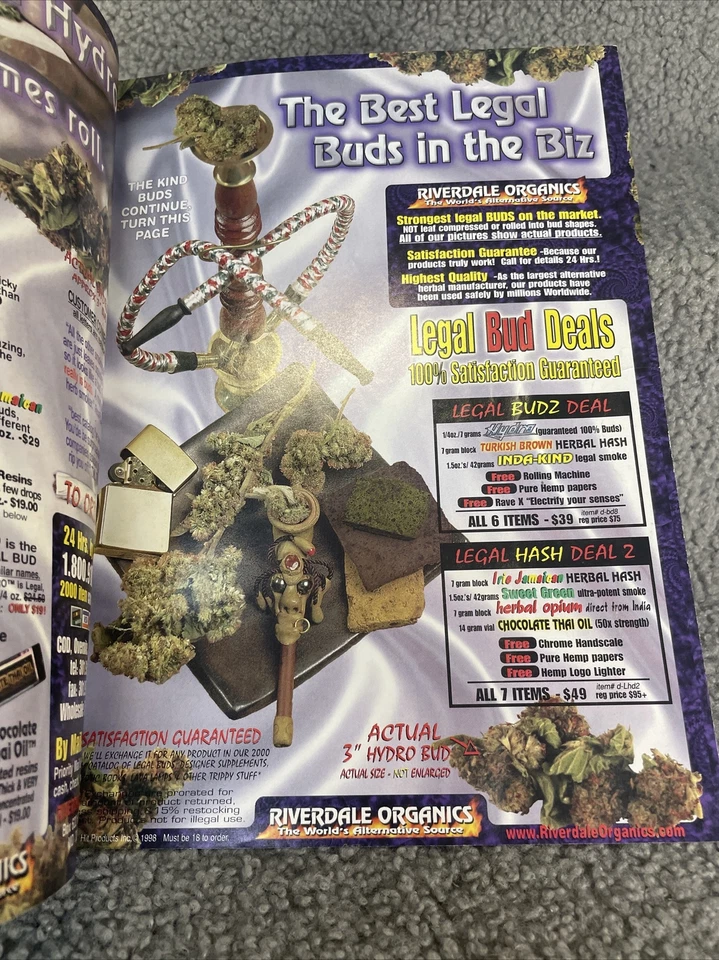 HIGH TIMES Magazine #303 (Nov 2000) Cannabis WOODY HARRELSON On Cover - Image 3 of 4