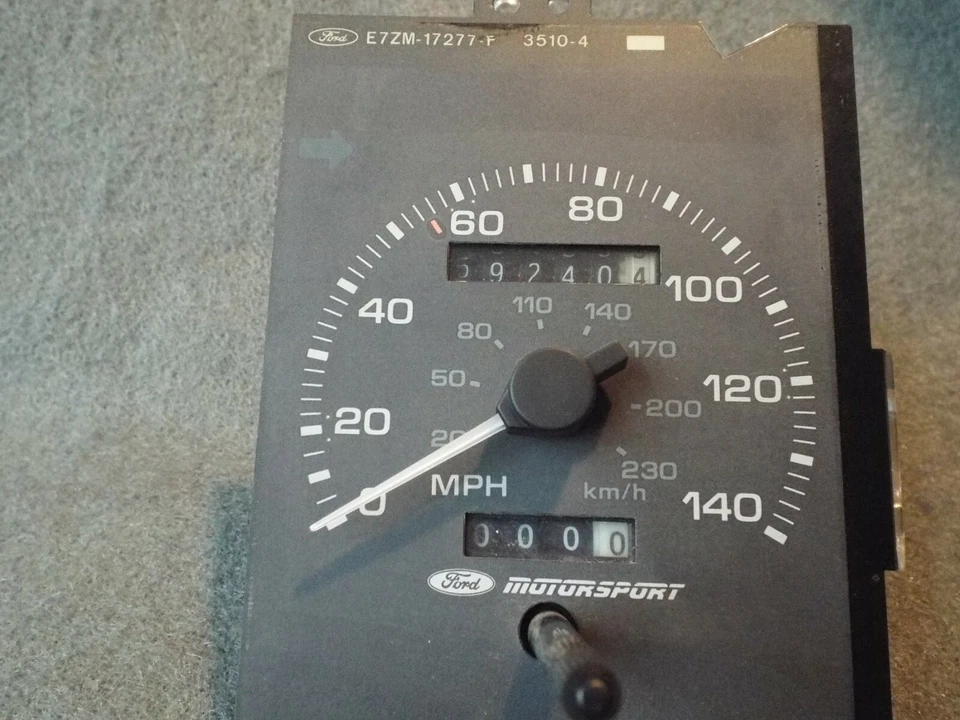 Motorsport 140 MPH Speedometer Gauge 1987 1988 1989 Ford Mustang GT LX 87 88 89 - Image 3 of 4
