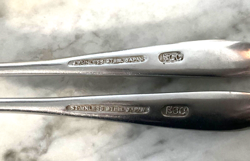 Towle SCC Stainless Mark Vl 2 cucharaditas brillantes - Imagen 4 de 5