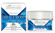 Image of Bielenda Neuro Hyaluron Hydrating Anti Wrinkle Face Cream Day Night 40+ 50ml