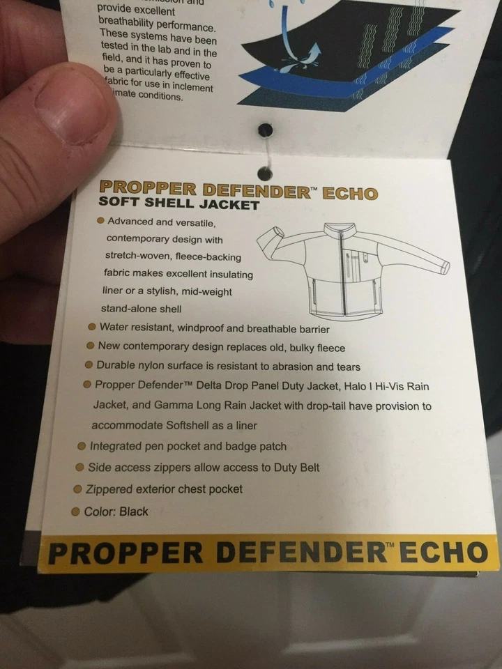 Propper Defender Series Echo Jacket - X-Small Regular - Image 4 of 4