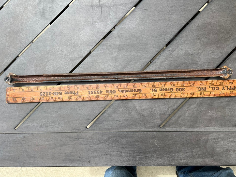 Vintage screen door push bar 24" eBay