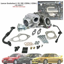 Turbo Turbocharger For Mitsubishi Lancer Evo 1 2 3 4g63t Water Cooled