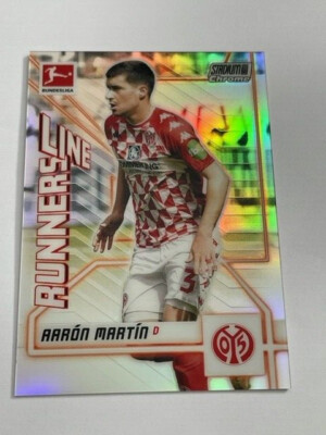 Topps Stadium Club Chrome Bundesliga 21/22 Runners Line Mainz 05 Aaron Martin
