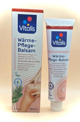 Vitalis Wärme- Pflege- Balsam mit Beinwelltinktur und ätherischen Ölen
