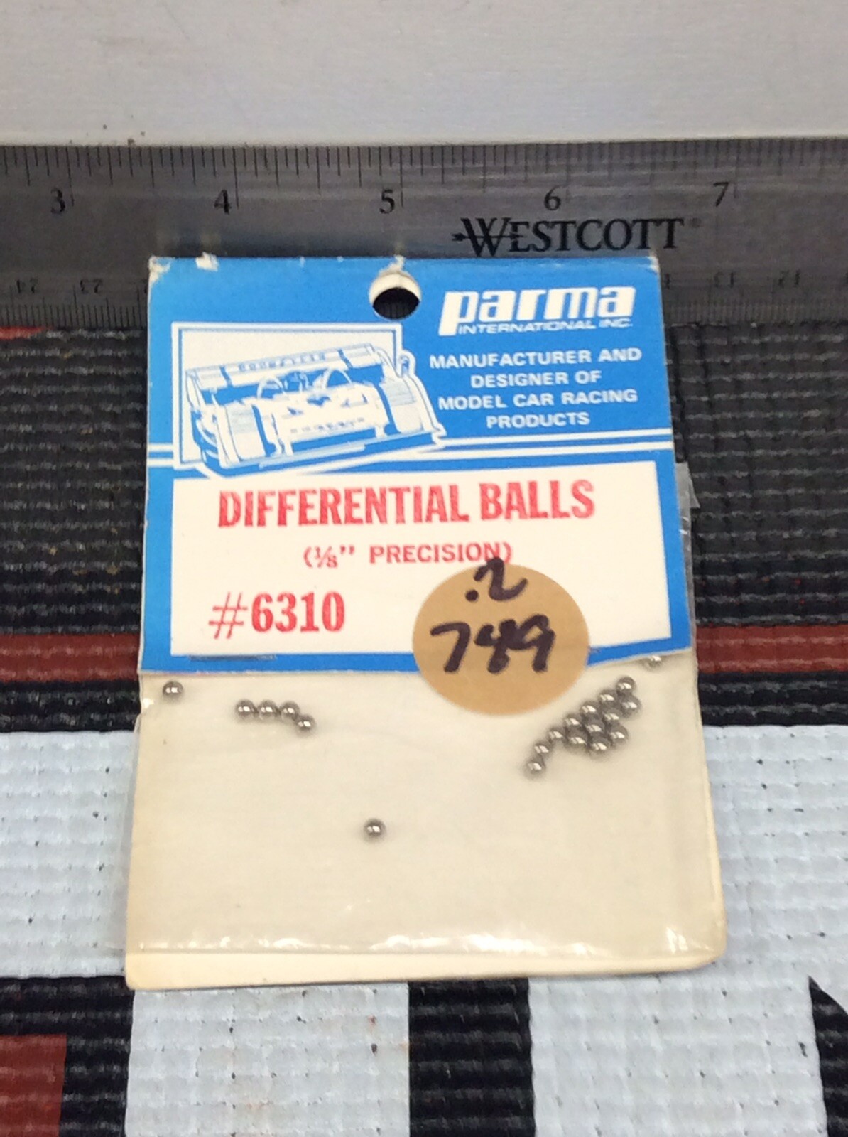 Parma RC Car Parts 6310 Differential Balls 1/8” Precision NewInPack
