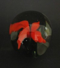 ✅ SPLENDIDO ANTICO FERMACARTE EPOCA 900 VETRO MURANO SOFFIATO ANTIQUE - 4582