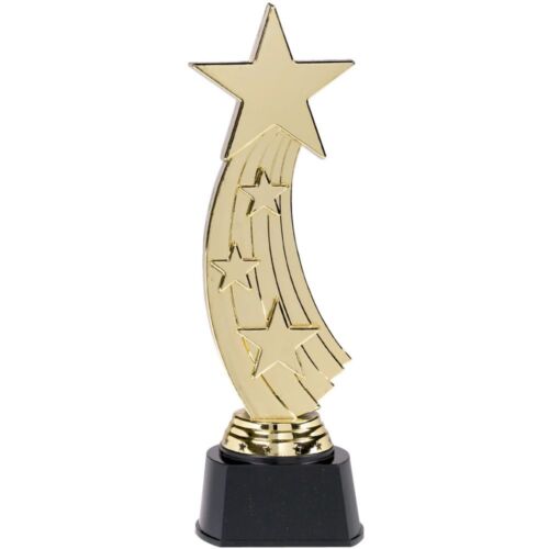 Shooting Star Plastic Award 9,5" Hollywood Nagrody Nocne dekoracje imprezowe - Zdjęcie 1 z 1