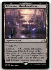 Takenuma, Abandoned Mire #278 (NM) Kamigawa Neon Dynasty NEO Magic MTG