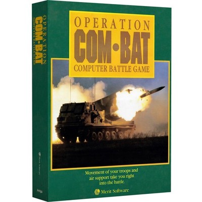 Operation Com Bat - Computer Battle Game - Amiga - New Old Stock